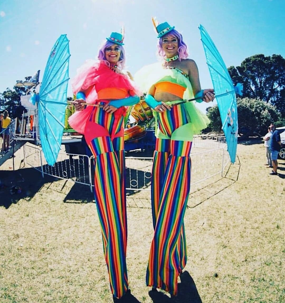 Fliptease: Stilt Walkers
