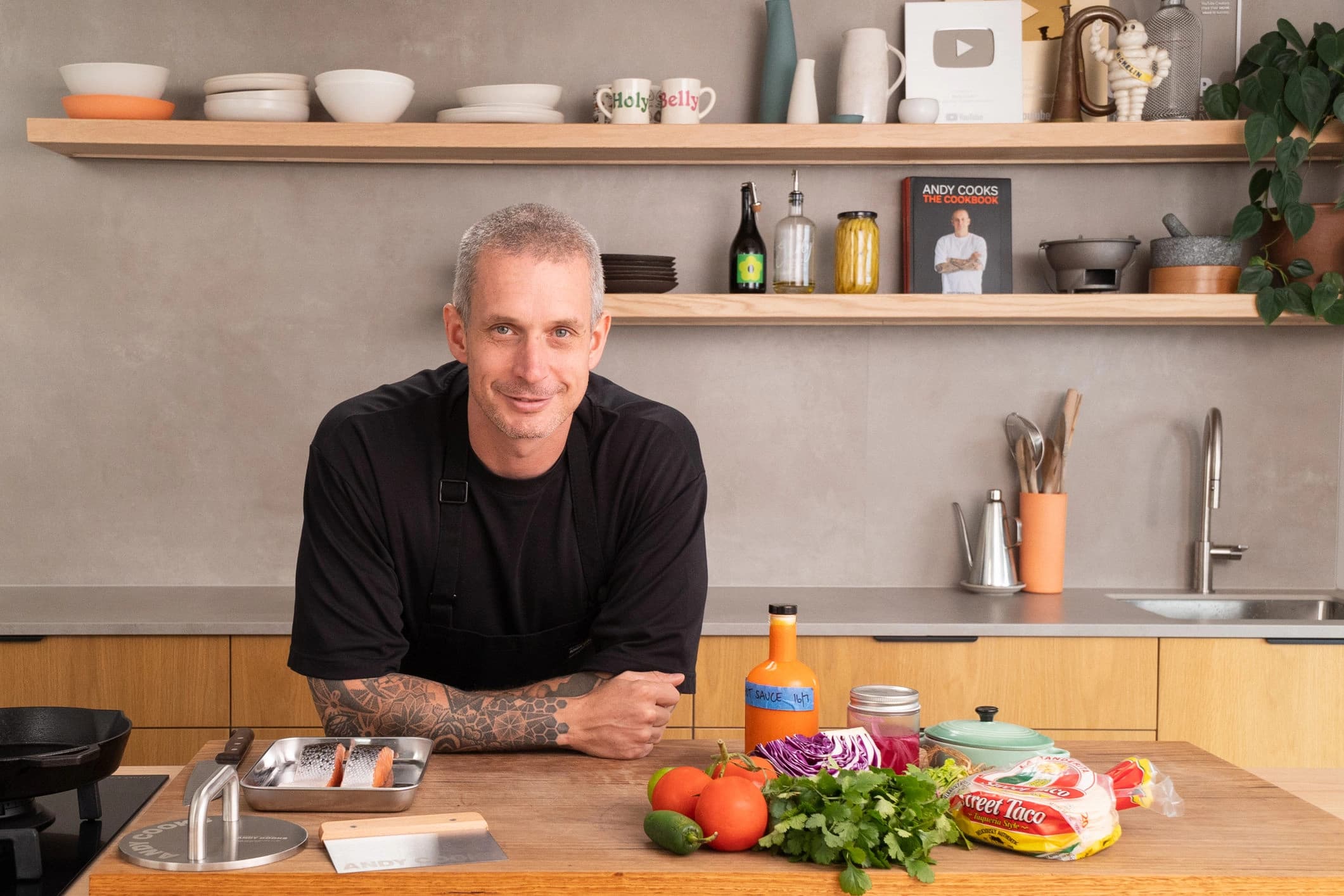 Andy Cooks
